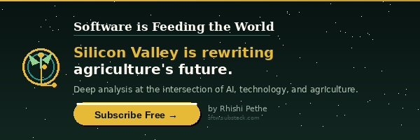 Software is Feeding the World